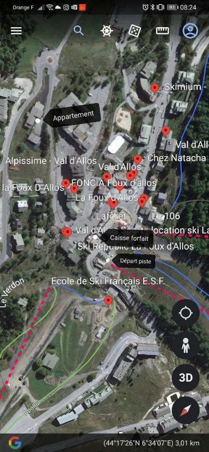 La Foux D'Allos - Studio 4 Couchages, Tres Proche Centre Station Exterior photo